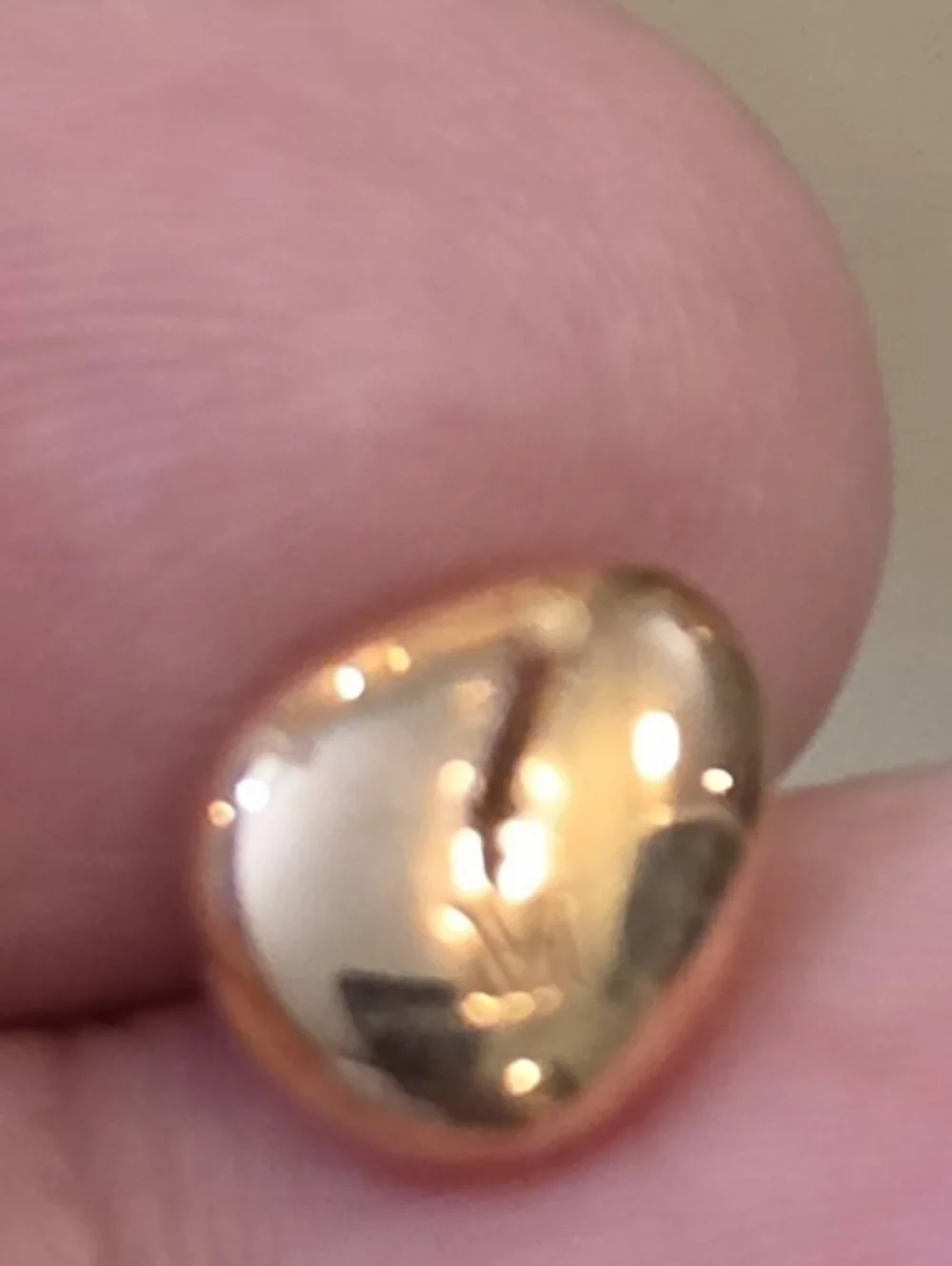 New Monica Vinader Rose Gold Stud Earrings